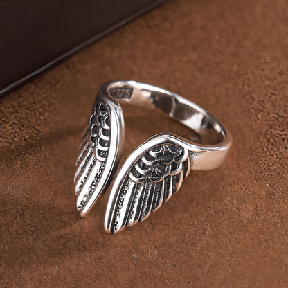 VENTFILLE 925 Sterling Silver Irregular Design Wave Golden Stackable Finger Rings Trendy Adjustable For Women Gifts Dropshipping